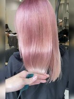 サニー 西中島店(sunny.) ホワイトピンク/大人かわいい/フェザーバング