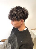 ニアウ 伊勢崎連取店(Niau)&nbsp;MEN’S/リバースセンターパート/ニュアンスパーマ/伊勢崎