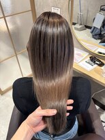 【全席完全個室サロン】ef lien西大寺 × 髪質改善ミルボンAujua認定サロン&nbsp;バレイヤージュ