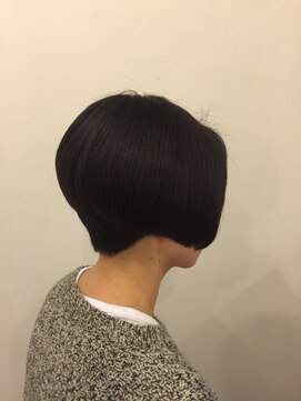 カタチヘアー(HAIR) ２０１６。。。黒髪のみりょく。。。ショートのカタチ