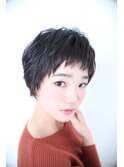 大人可愛いベビーショート