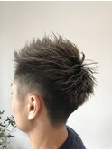 刈り上げ ソフモヒウェットショート