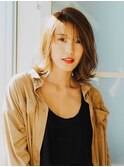 ミディアムウルフ/20代/30代/40代/50代/岡山/表町