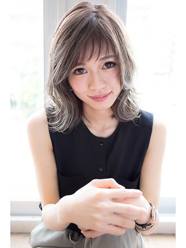 エイト アゲオ 上尾店(EIGHT ageo) 【EIGHT 大宮】くびれミディ×モーブカラー×ショート斜めバング