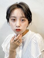 ガーデン タチカワ(garden tachikawa)&nbsp;暗髪×束感ショート×ニュアンスカラー