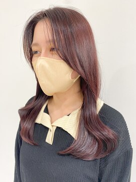 ナンバーセブン(N7) 前髪なし韓国風ヘア