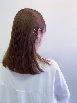 イオエ 岡本(ioe) 髪質改善/ショコラアッシュ/ヘルシースタイル/ふんわりカール