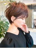 ショートカット/ショートヘア/ショートボブ/30代40代50代/表参道