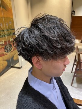 インアンドヤング(in&yang) 刈り上げスタイル/マッシュ/パーマ