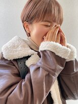 メロウ 神戸三宮(mellow) マッシュショート / ミルクティーベージュ