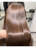 髪質改善ストレート