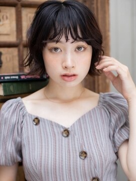 ポイントファイブバイソレイユ 小松店.5 by SOLEIL) ゆるハネショートボブ