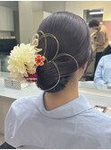 シニヨンアレンジ