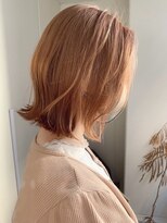 ヘアドレッサー 渋谷サクラステージ店(HAIR DRESSER) ブリーチカラー×コーラルピンクベージュ
