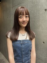 カシ 中目黒(CASI)&nbsp;Wカラーで作る柔らか栗ベージュ