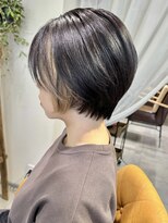 エイチヘアー(eichi hair)&nbsp;インナーカラー、ショートボブ