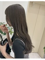 ジーナ 福岡天神(Zina)&nbsp;髪質改善＊オリーブベージュシアーカラー＊【Zina 福岡天神】