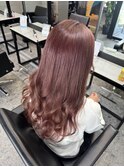 ケアブリーチバレイヤージュハイライトラベンダーピンクブラウン