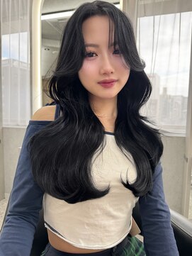 ボタン ハカタ(VOTAN hakata) 【中村珠梨】博多/センター分け/流れ前髪/韓国ヘア