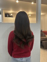 グランディールヘアデザイン(grandir hairdesign)&nbsp;プルエクステ/ブラウンカラー/千葉