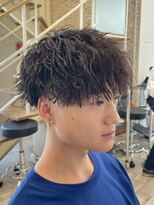 クラップス 横須賀中央店(CLAPS)&nbsp;横須賀シャドウパーマツイストスパイラルパーマセンターパート