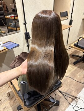 レジュアル(RESSUAL) マロンベージュブラウン ダブルカラー