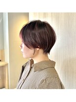 ジュベ 別府店(juve.)&nbsp;別府ショートボブ顔まわりレイヤーカット髪質改善カラー30代