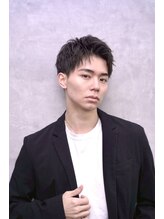 クロム トウキョウ ザ バーバーアルト 神保町店(CHROM TOKYO the Barber ALT)&nbsp;清潔感ｘビジネスｘアップバングショート【メンズ/神保町】