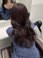 パルス ギンザ(PULSE ginza)&nbsp;ブリーチなしダブルカラー透明感暗めラベンダー