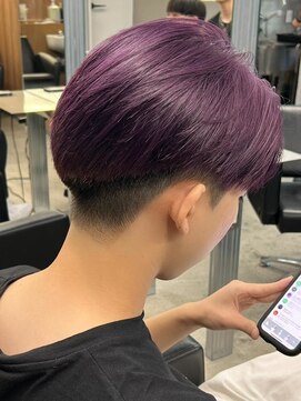 エルマーク 京都駅前(L-MARK) マッシュ/ヘアカラー/ダブルカラー/ブリーチ/men's