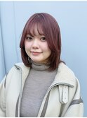 レイヤーボブで軽やかお洒落に！