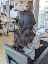 トーキョー オタクヘアー(TOKYO OTAKU HAIR) にじさんじ 白雪巴/推しカラー/巻き髪/艶髪/艶カラー/レイヤー