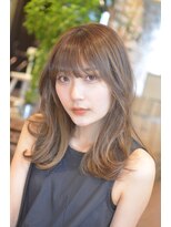 マービー 南浦和(mavie) mavie ミディアムの外跳ねスタイルはポイント高い♪