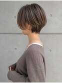 ミルクティーブロンド/ダークブルー/デジタルパーマ/吉祥寺