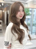 【Haruna】レイヤーカット 透明感カラー 似合わせ 名古屋美容院