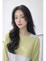 ガレリア 名駅オーキッドビル店(GALLARIA)&nbsp;結んでも可愛い！流れる顔まわりカット/大人韓国風