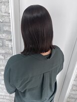 ハーツ(HEARTS) 質感再製カラーダークグレージュ/福知山美容室/福知山髪質改善
