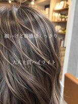 ライツ オオサカ(Litze osaka)&nbsp;極細白髪ぼかしハイライト