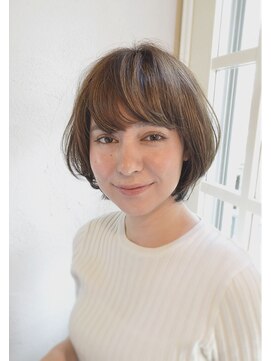 ナツヤ(NATSUYA) 前髪あり大人ショートボブ20代30代40代表参道