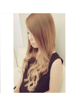 ワンワールド 豊平区 美園店(One World) ハイトーングラデーションカラー&エクステ