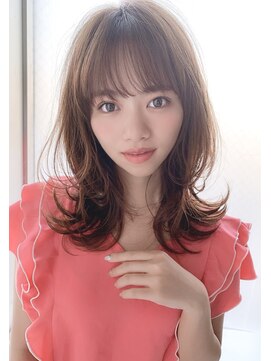 アリスバイアフロート 自由が丘(ALICe by AFLOAT) くびレイヤーミディアム（インナーカラースパイラル