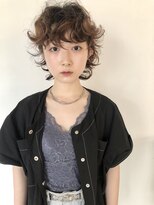 パーク(PARK)&nbsp;大人可愛いショートパーママッシュウルフ