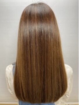 クオリス 上福岡店(QUALIS) ナチュラルストレート/髪質改善美髪エステ/ナチュラルブラウン/