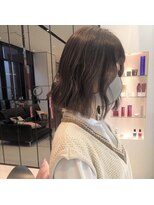 キーン 吉祥寺店(keen)&nbsp;《keen×アイカワ》クリーミーベージュ×ボブ