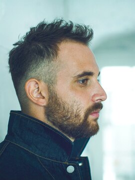 エス ヘアサロン キタハマ(S kitahama) サイドスウィープクルーカット