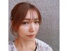 【女子力UP】前髪カット＋顔周り縮毛矯正で韓国風にチェンジ！
