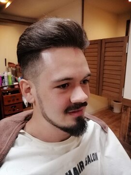 ジョンウェイン(JOHN WAYNE) 【オールバック】#理容室