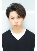 ツイスパ耳掛けアレンジヘア