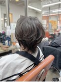 【BelleCoupes】平田澄香 ウルフカット マッシュウルフ グレイ