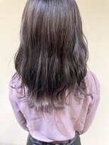 スーパーカット 元町店(SUPER CUT)&nbsp;ダブルカラー　ラベンダーグレージュ　インナーカラー　冬カラー